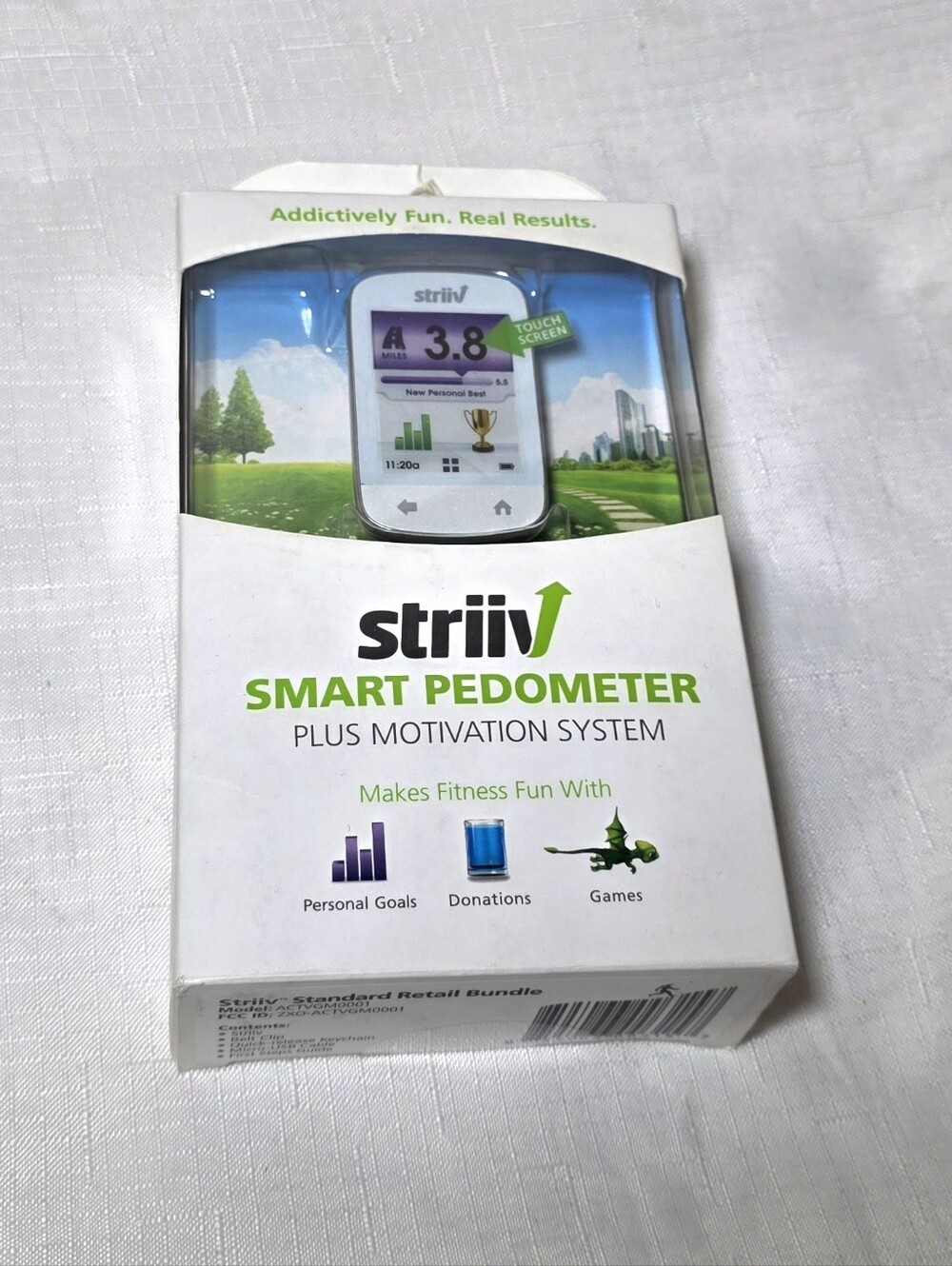 Striiv Smart Pedometer - NEW  In Box Pedometer running jogging adult Unisex